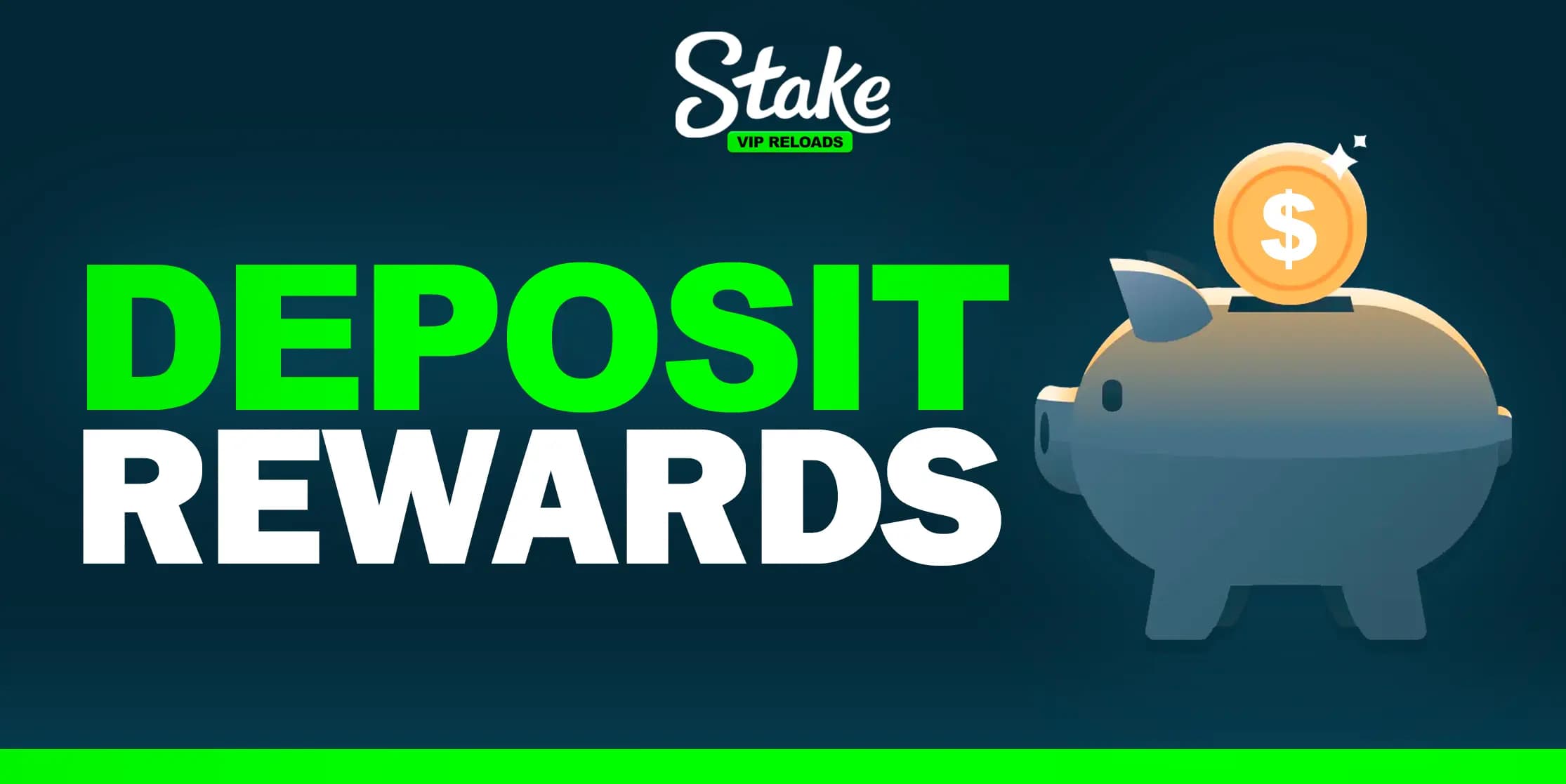 Deposit rewards on Stake